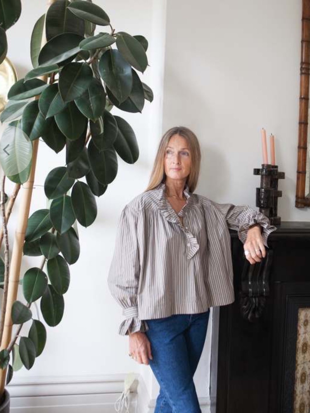 CAWLEY Studio Sophie Stripe Shirt